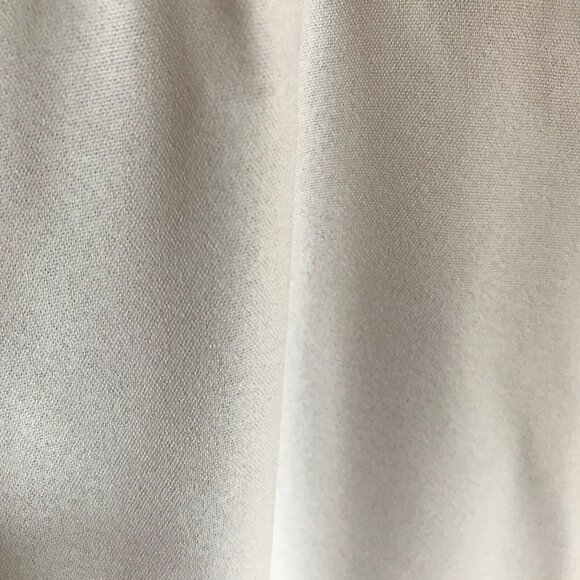 Womens Jumpsuit White Small Sleeveless Ruffled Smocked Bodice & Wide-Leg Design - Picture 8 of 10